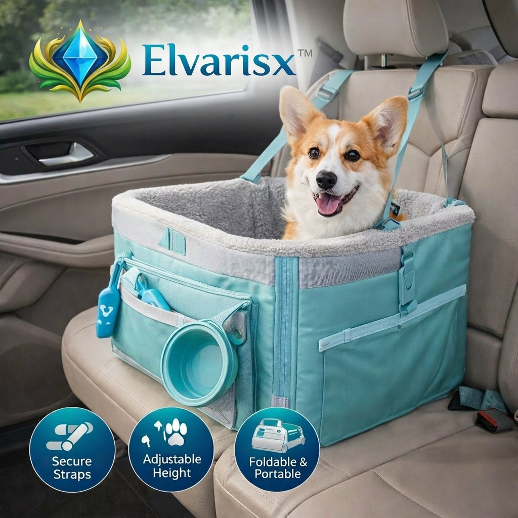 Elvarisx™ Pet Travel Booster Seat