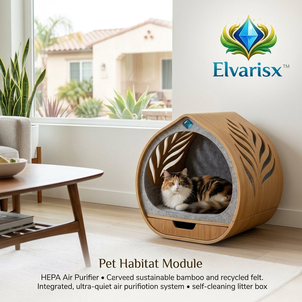 Elvarisx™ Pet Habitat Module with Air Purifier