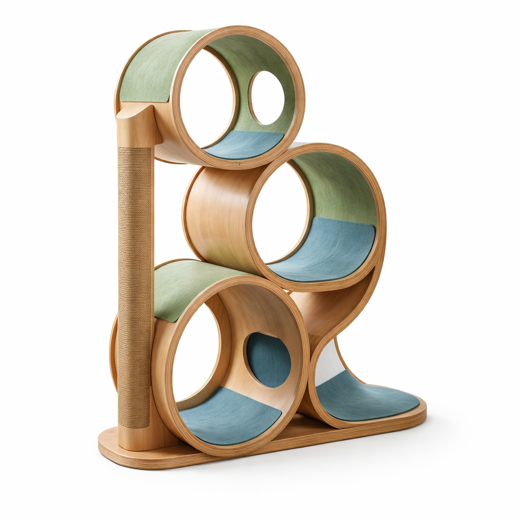 Elvarisx™ Multi-Level Cat & Dog Play Tower